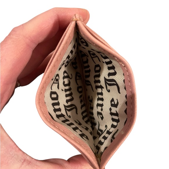 Juicy Couture Blush Faux Fur Clutch and Card Holder - Picture 7 of 7